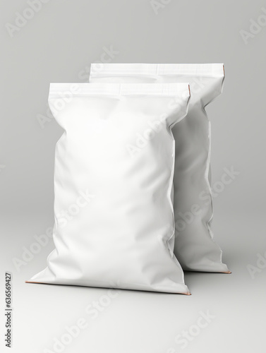 white grain sack mockup