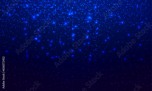 Vector beautiful merry christmas glitters and sparkles shiny background