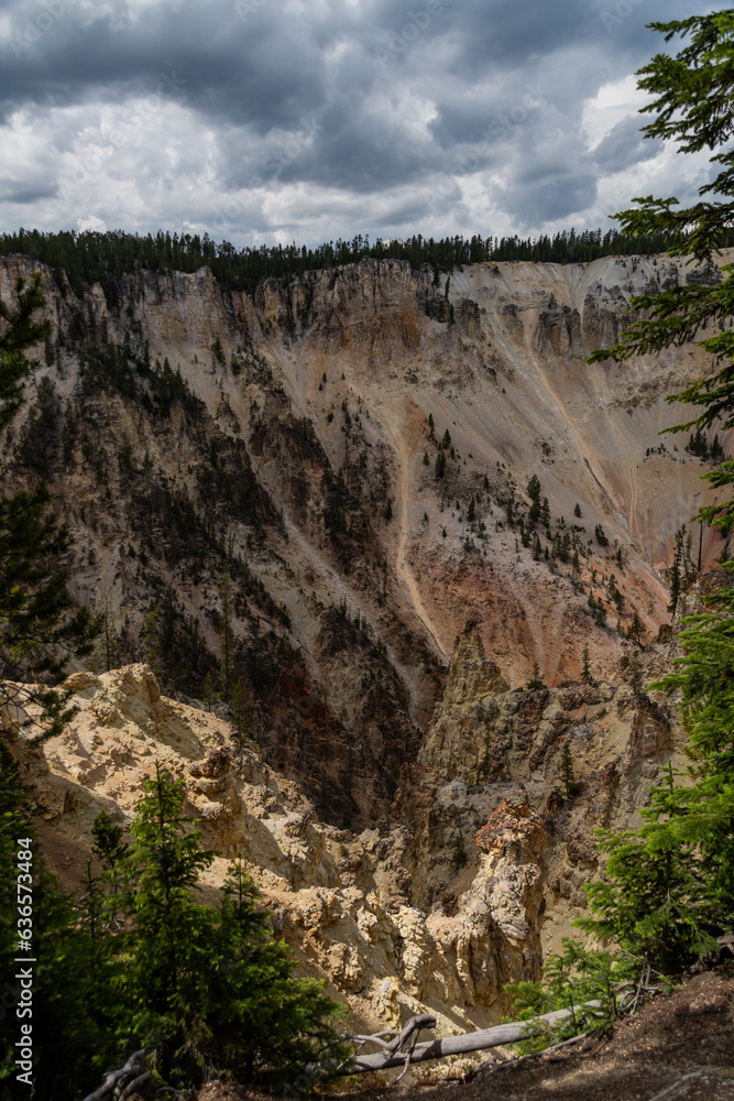 Grand Canyon of the Yellowstone Artist Point