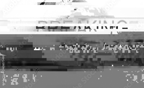 Glitch noise distortion of broken video transparent backgrounds, VHS effect, glitch digital color pixel noise. Stock image abstract pixel background glitch texture. Color digital, corrupted signal