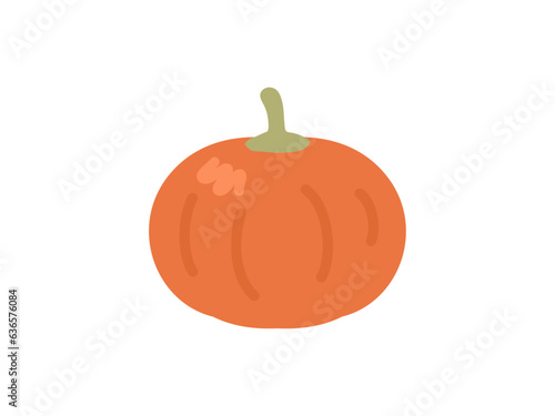 ペポカボチャのイラスト素材、ハロウィンのかぼちゃ