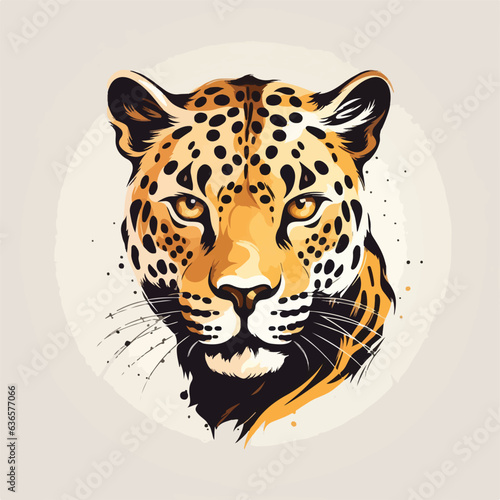 Logo vector illustration of an Leopard