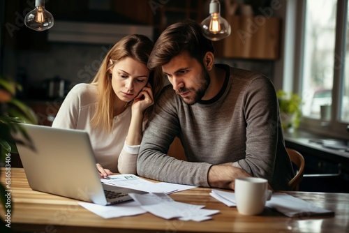 couple sitting in front of the computer