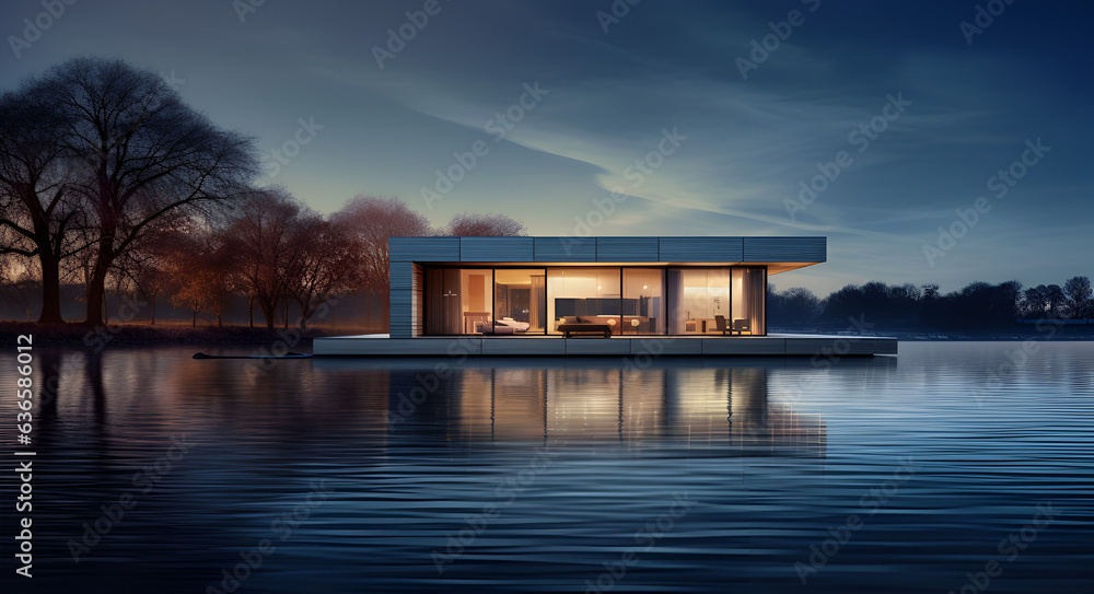 house on the water