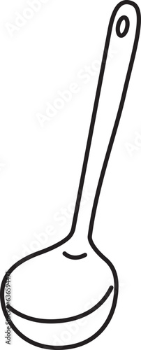 ladle cooking kitchen tools clipart