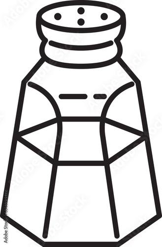 salt shaker cooking kitchen tools clipart