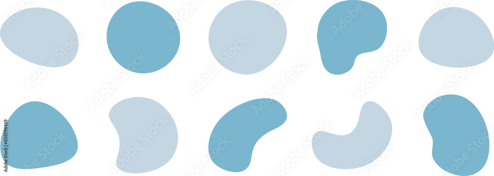 かわいい抽象的なゆるゆるフレーム 青 水色 グレー 流動体 Set of cute abstract shapes.Vector loose frame. かわいい抽象的なゆるゆるフレーム 青 水色 グレー 流動体 Set of cute abstract shapes.Vector loose frame.