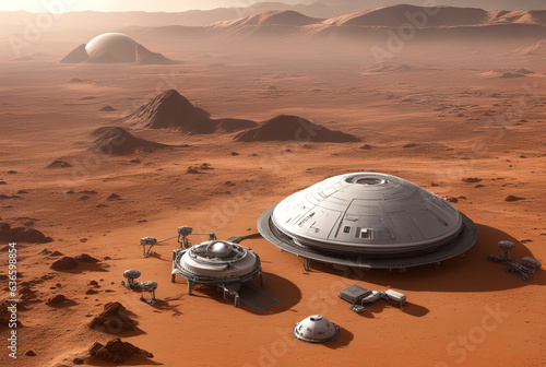 Modern Scientific Station o...