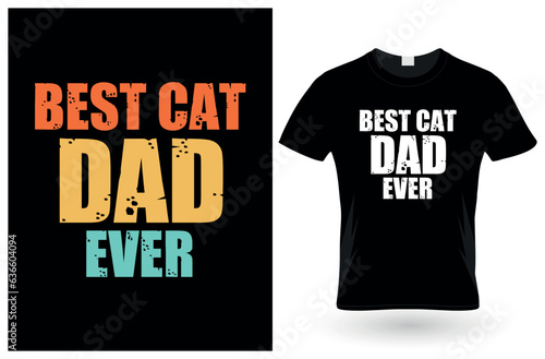 Father day T-shirt Design or Father day poster design Funny Father quotes Typography