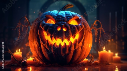 pumpkin lantern for halloween