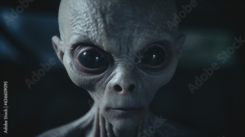 Unearthly Visitors: Grey Aliens in Sci-Fi Realms, generative ai