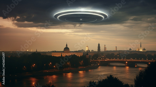Red Square Revelations: UFO Phenomenon in Moscow, generative ai