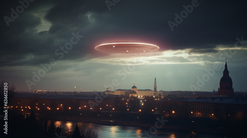 Kremlin Conundrum: UFO Enigma Above Moscow, Generative AI