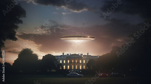 Majestic Encounter: UFO Lore in the Nation's Capital, generative ai