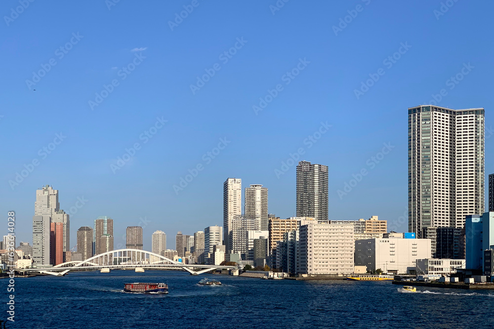Obraz premium 東京湾墨田川クルーズ
