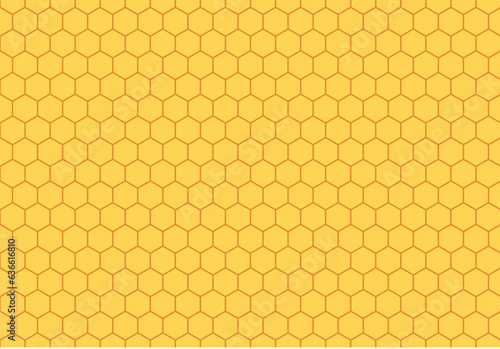 Bee honeycomb vector background honey illustration. Beehive honeycomb vector abstract cartoon pattern design