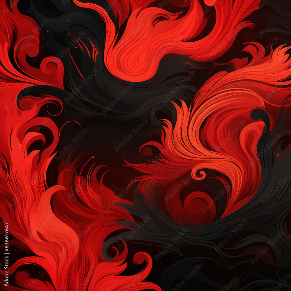 Red and black background image, a combination of red and black.