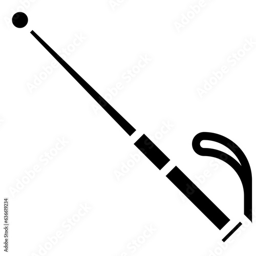 baton stick line icon,linear,outline,graphic,illustration