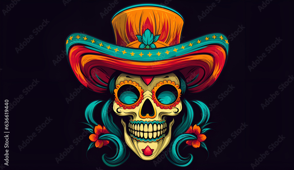 Skull with a Hat Skull with a Hat