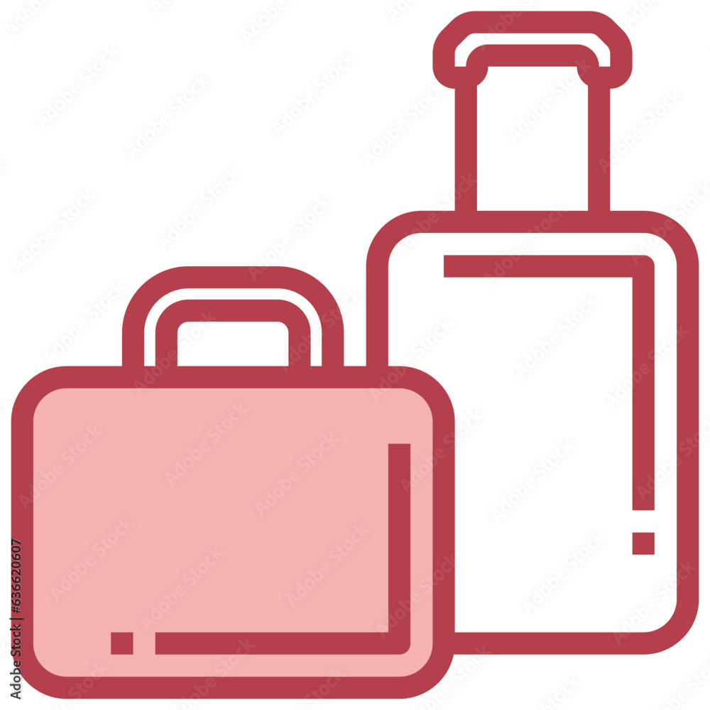 LUGGAGE line icon,linear,outline,graphic,illustration LUGGAGE line icon,linear,outline,graphic,illustration