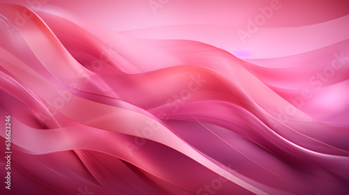 Pink background Breast Cancer Awareness Emblem 