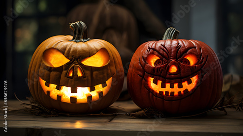 Halloween pumpkins 