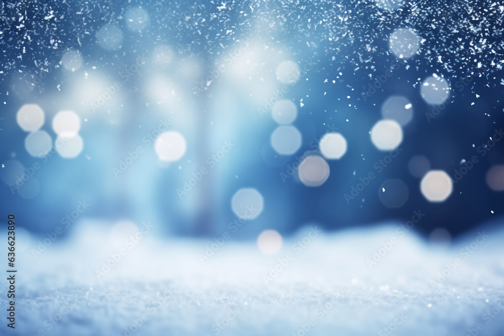 winter, christmas background with snow, bokeh. copy space. High quality photo winter, christmas background with snow, bokeh. copy space. High quality photo