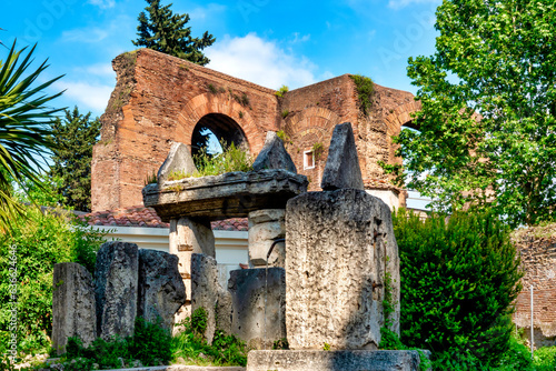 Photography Aqua Claudia aqueduct.