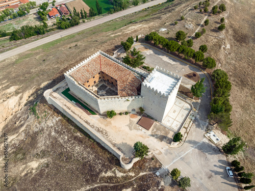 Castle Monzon de Campos in Palencia photo