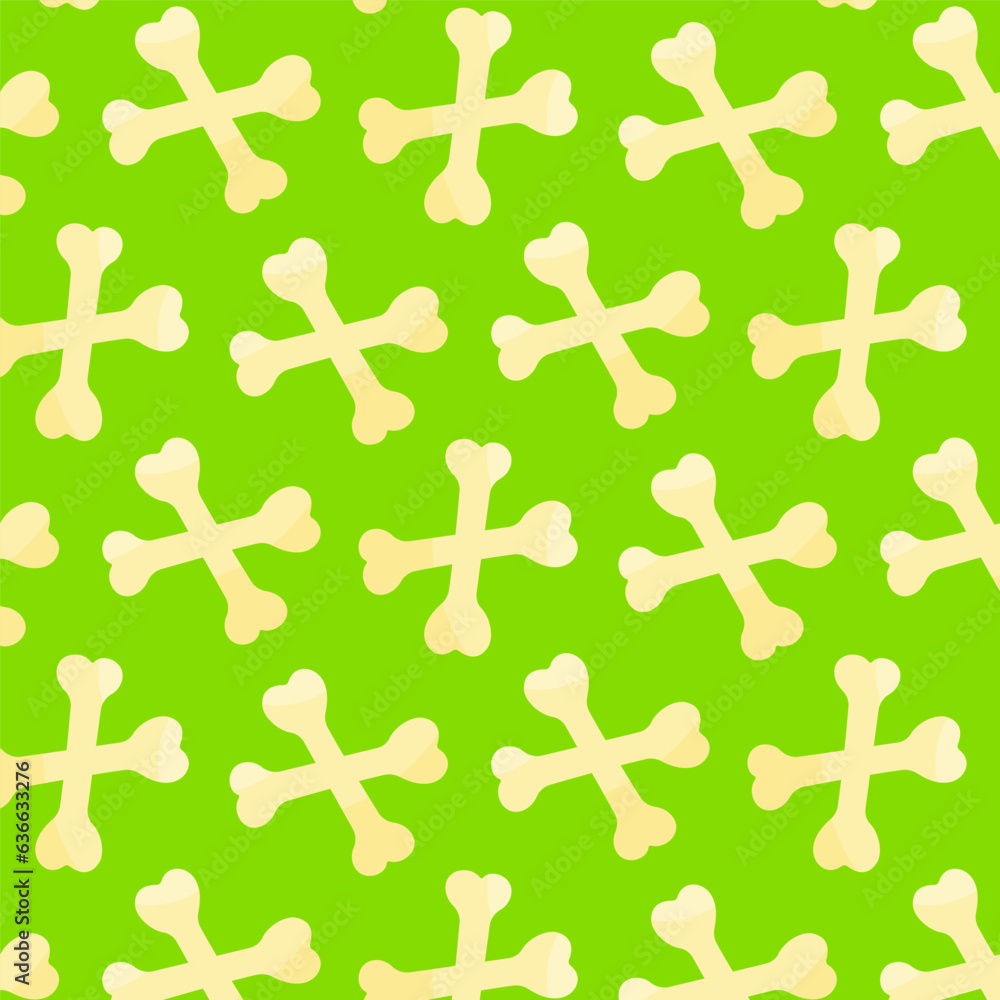 Obraz premium bones halloween man scary color pattern textile