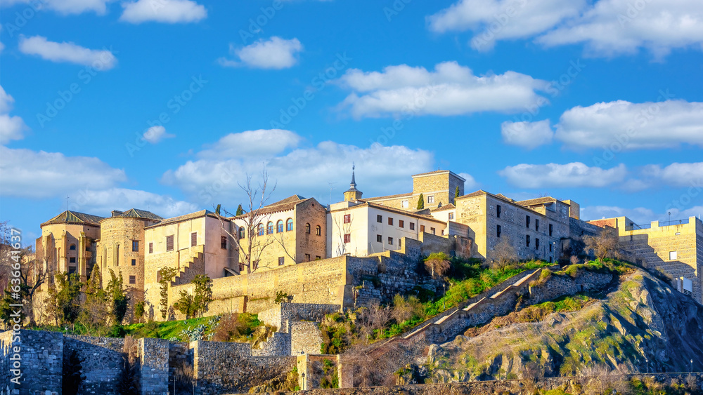 Toledo ancient cityscape, Spain