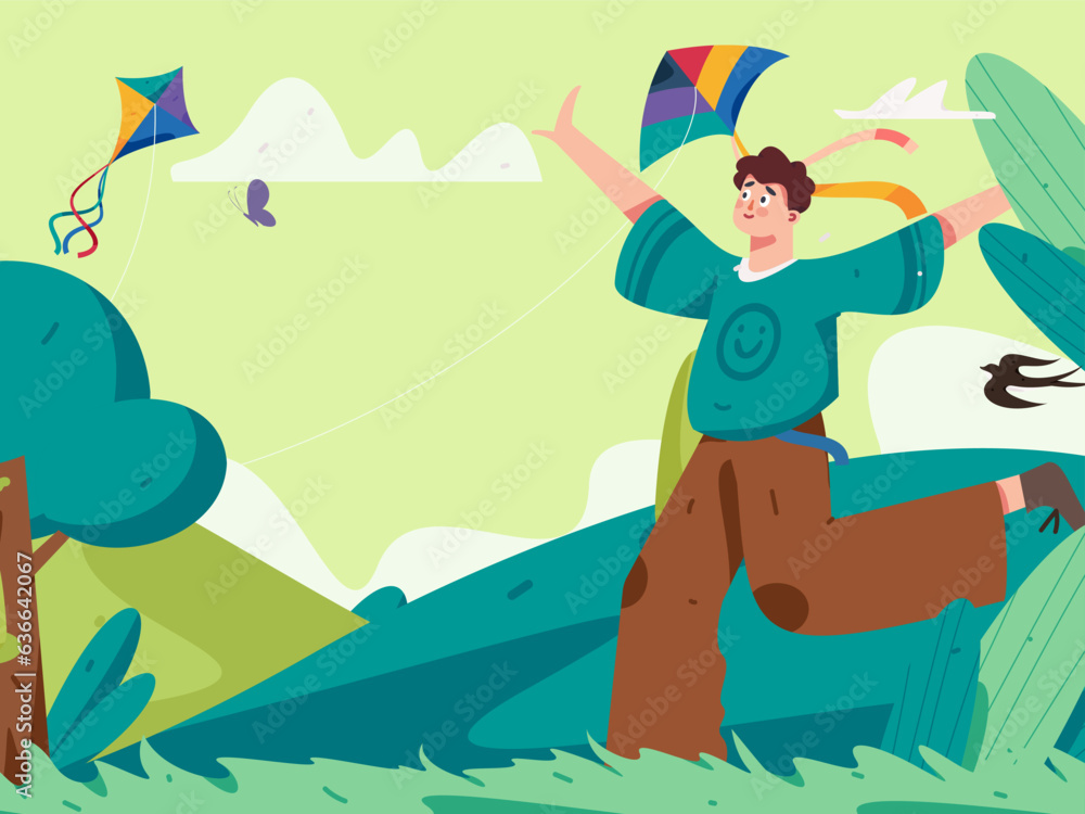 Vector internet operation illustration of people exercising and running healthy
Vector internet operation illustration of people exercising and running healthy