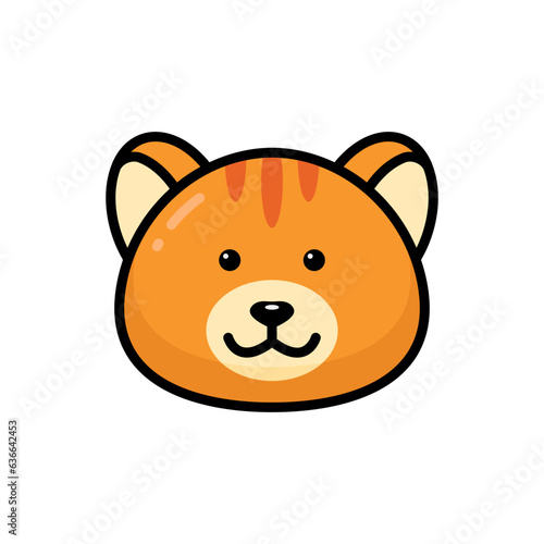 Simple Cat lineal color icon. The icon can be used for websites, print templates, presentation templates, illustrations, etc