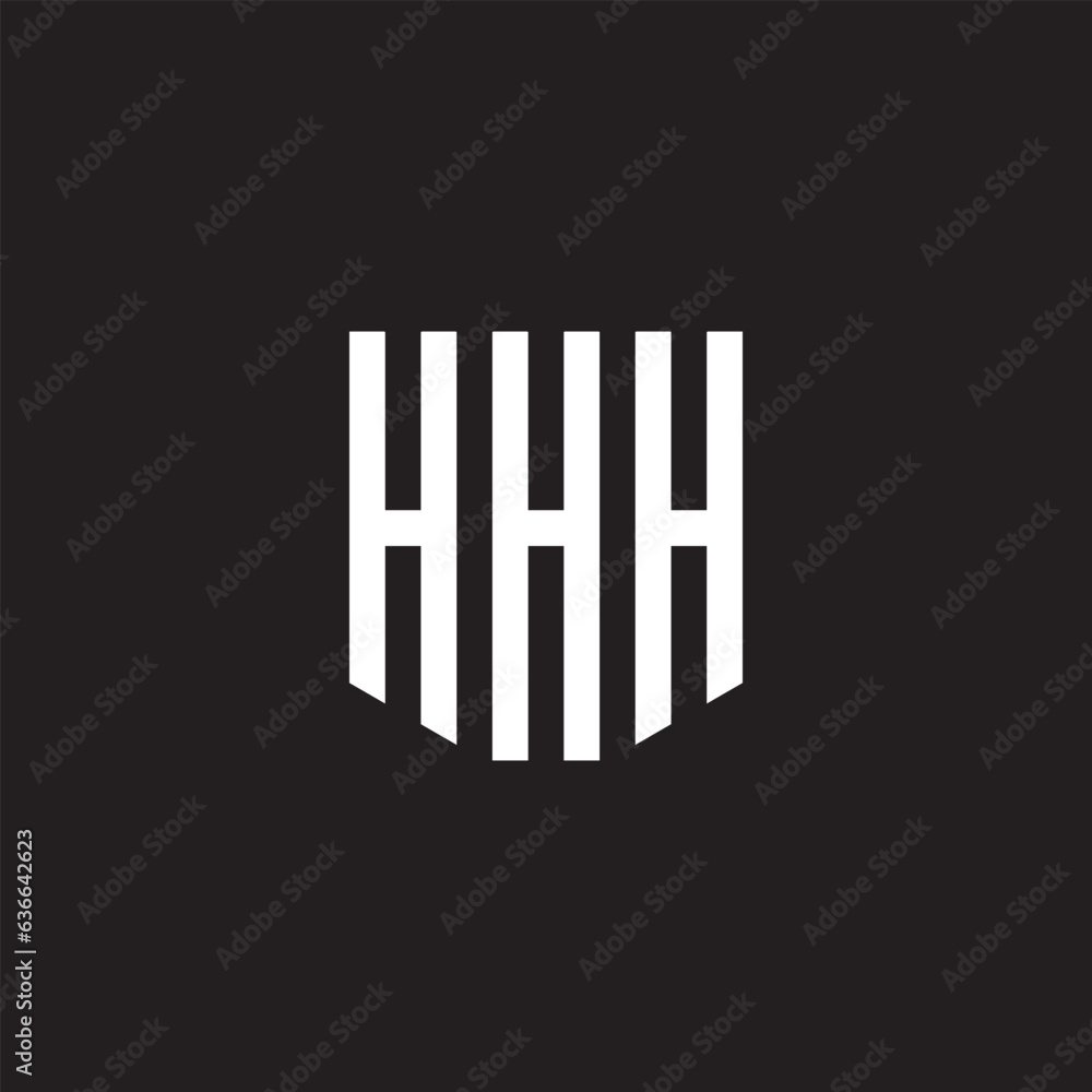 HHH letter logo design Modern luxury alphabet vector template HHH letter logo design Modern luxury alphabet vector template