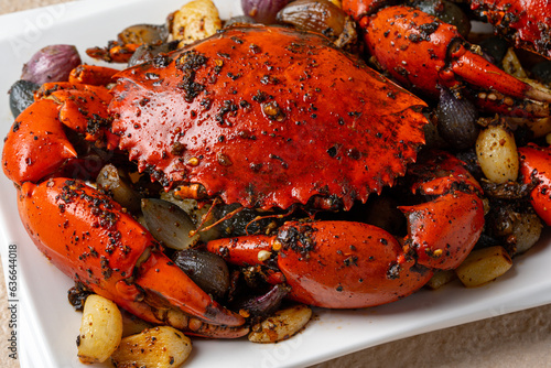Black Pepper Crab (Indonesia : Kepiting Lada Hitam)