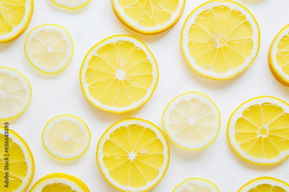 Small group of peeled lemons. Small group of peeled lemons.
