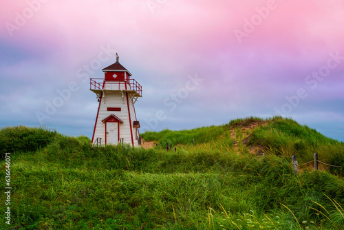 Fotografía Covehead Harbour Lighthouse in York, Prince Edward Island National Park, Canada