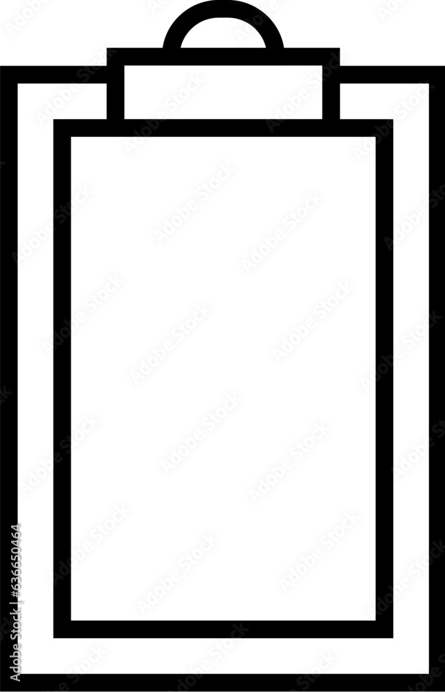 Empty Document Vector Symbol for Advertisement. Suitable for books, stores, shops. Editable stroke in minimalistic outline style. Symbol for design Empty Document Vector Symbol for Advertisement. Suitable for books, stores, shops. Editable stroke in minimalistic outline style. Symbol for design