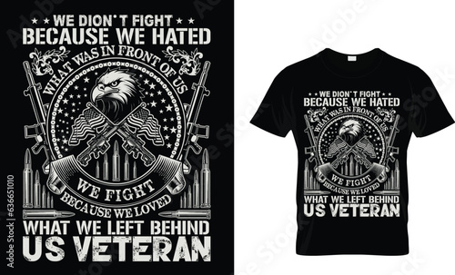 veteran t-shirt design