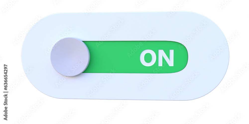 3d on off-button rendering for web, apps, etc 3d on off-button rendering for web, apps, etc