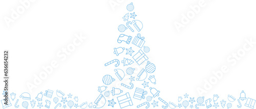  christmas vector line art decoration elements , christmas happy new year doodles vector eps 10