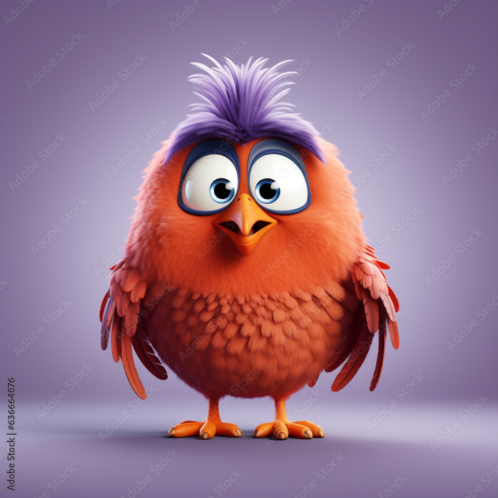 3d owl with a sign 3d owl with a sign