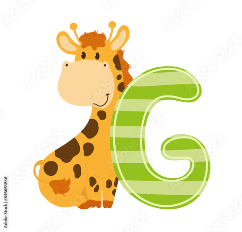 English Letter with Animal