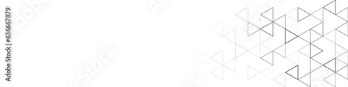 Abstract geometric background with triangle shape pattern