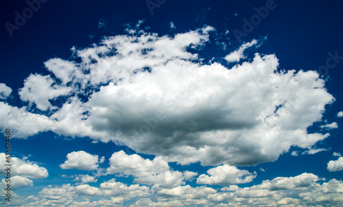 Heavy white clouds background