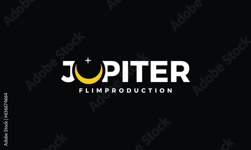 Modern and unique movie production logo design for film industry.
