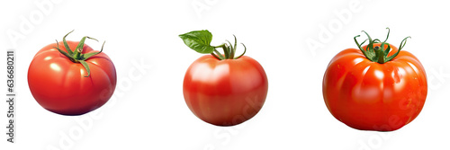 Wallpaper Mural Heirloom tomato on transparent background Torontodigital.ca