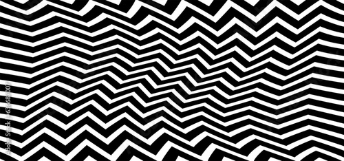 Black chevron pattern background. Vector classic chevrons vintage design. Geometric seamless memphis elements. Zigzag or zig zag line, herringbone textures. Retro pop art 80 70 years style