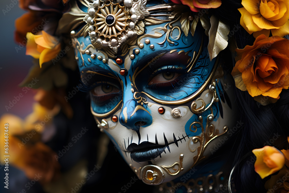  day of the dead makeup parade mexico city