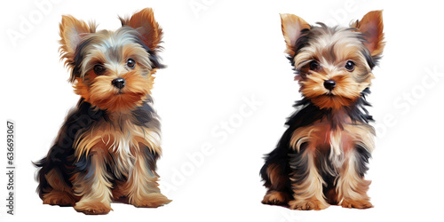 Yorkie puppy © TheWaterMeloonProjec